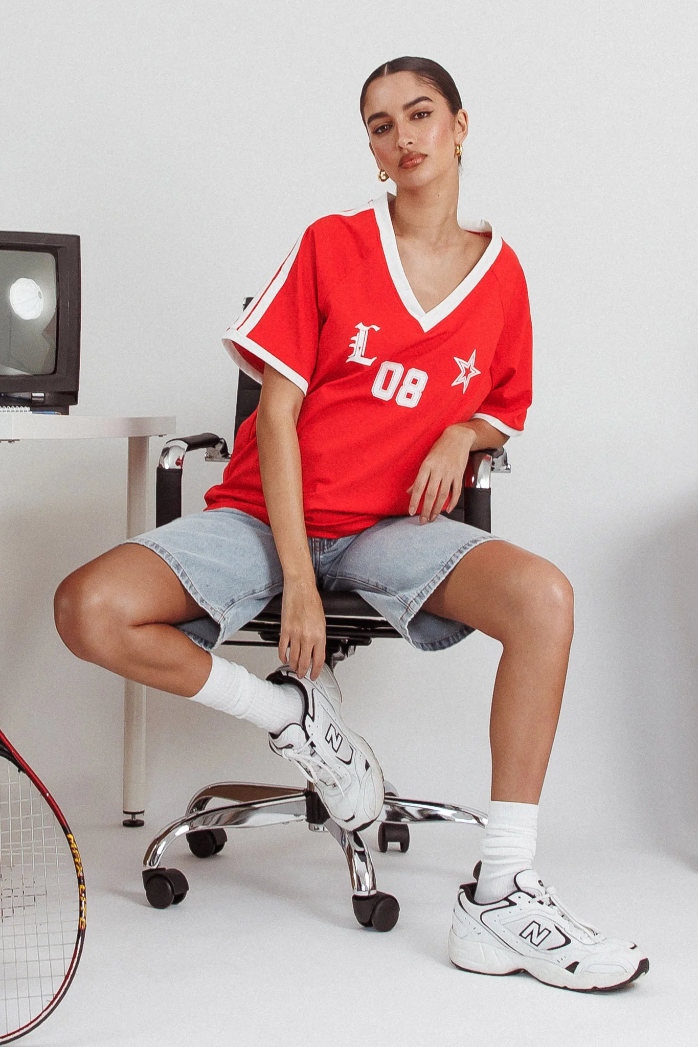 LIONESS Spectate Top Red - Ruaus