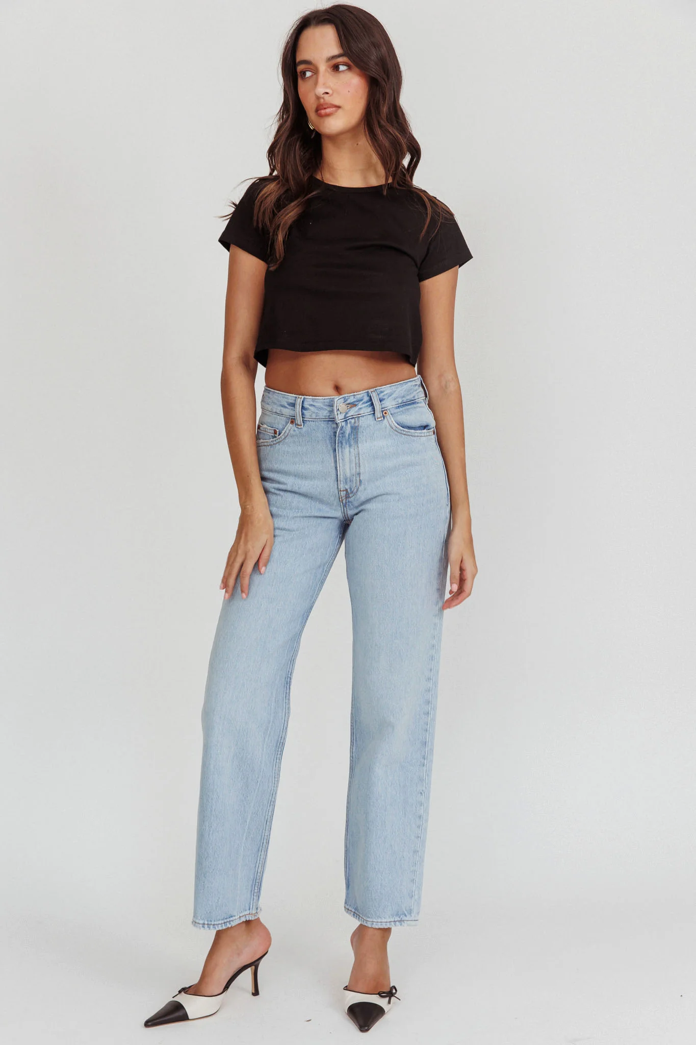 DR DENIM Arch Straight Jeans Stream Light Used - Ruaus