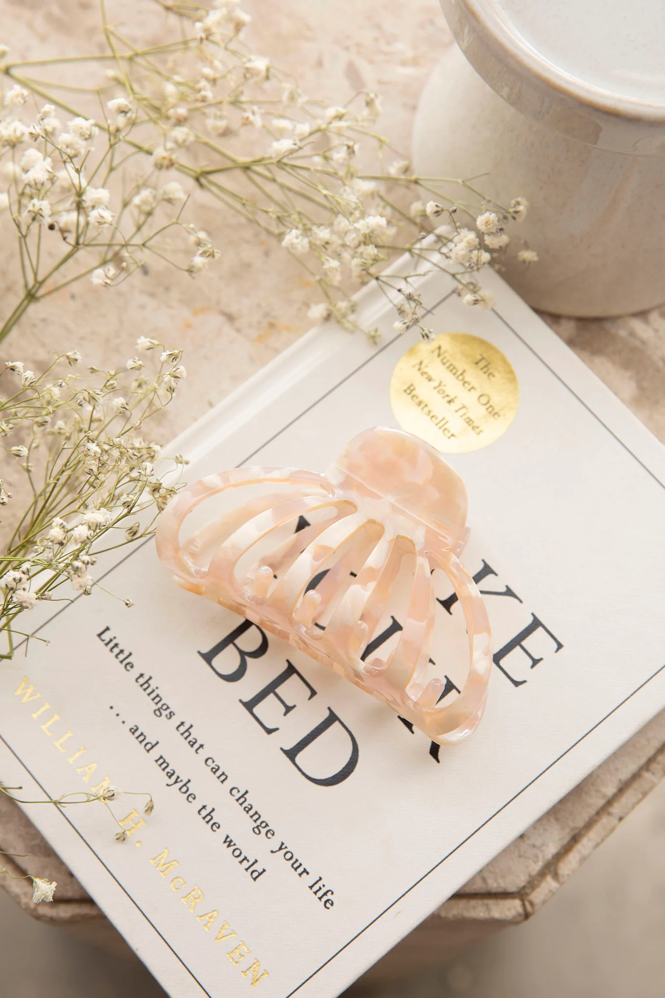 Malibu Shell Shape Clip Pink - Ruaus