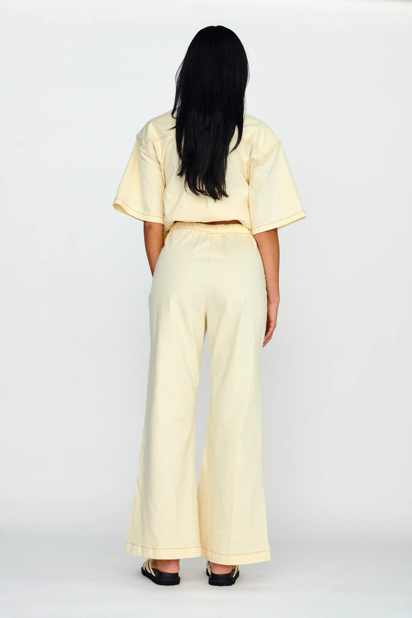 Light Aura Long Pants Buttermilk - Ruaus