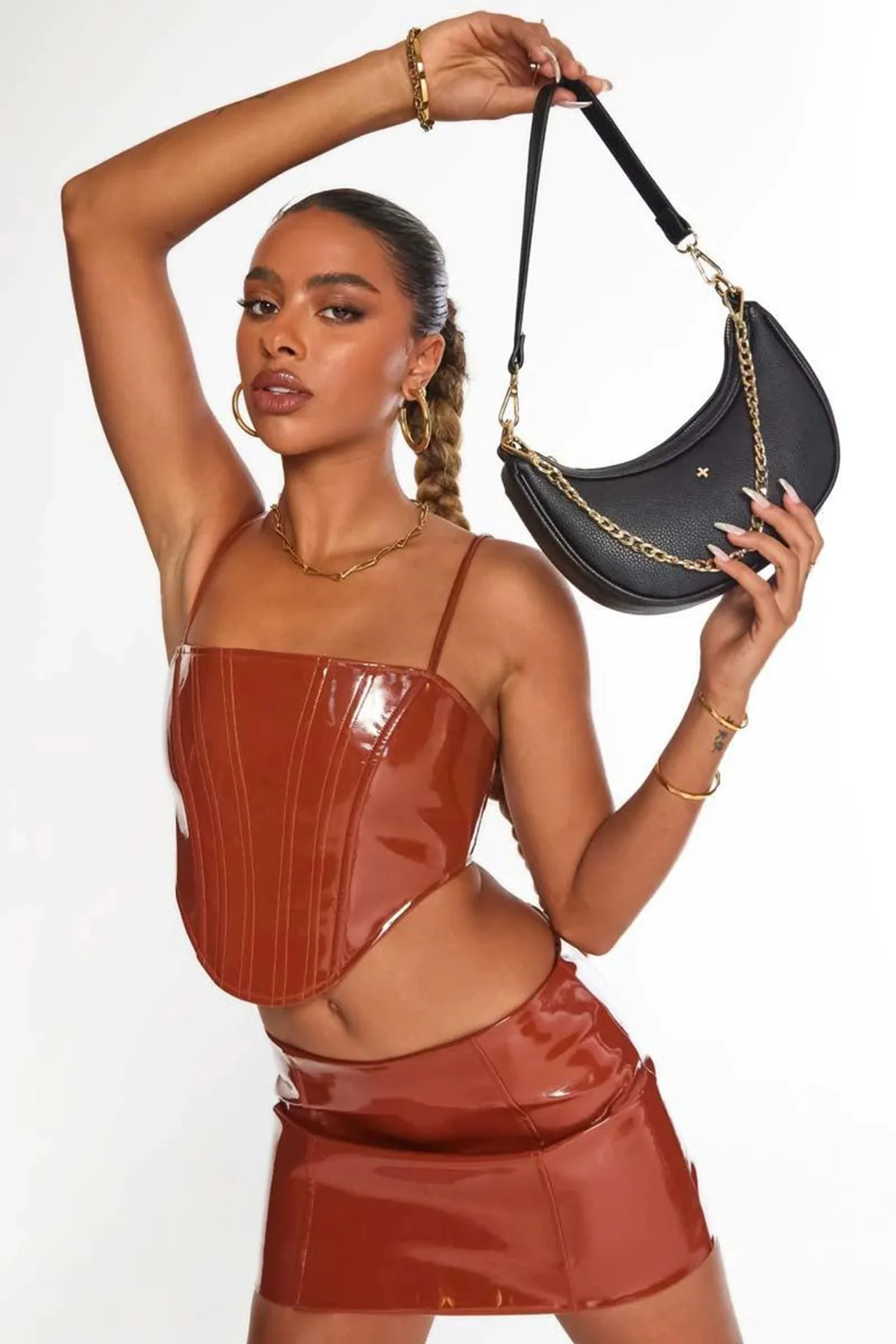 Peta And Jain Micki Shoulder Bag Black - Ruaus