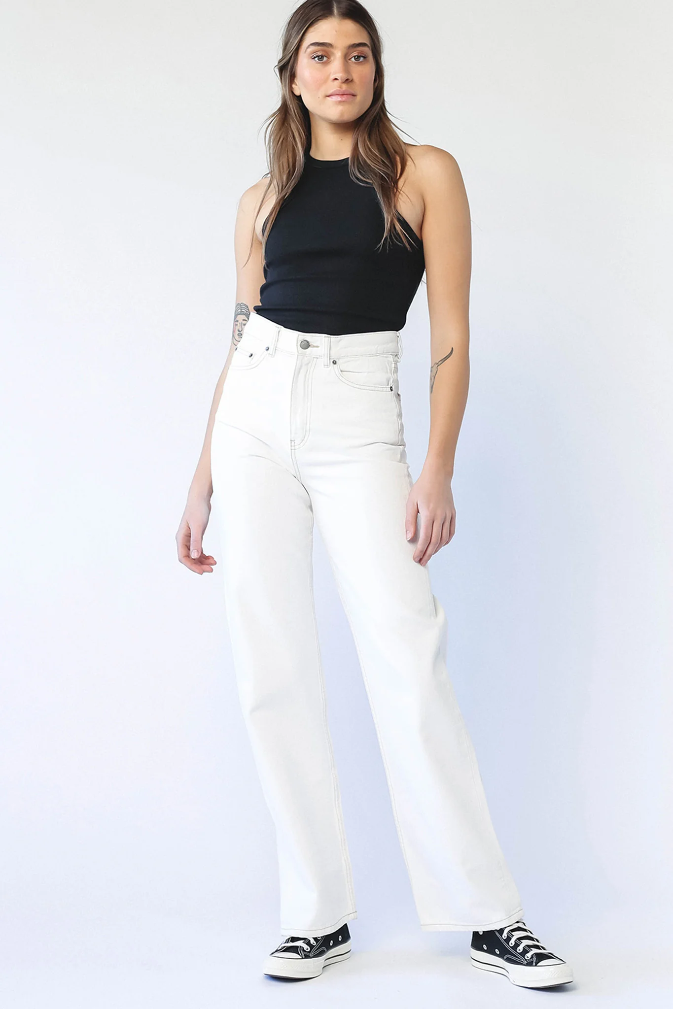 DR DENIM Echo Jeans Light Ecru - Ruaus