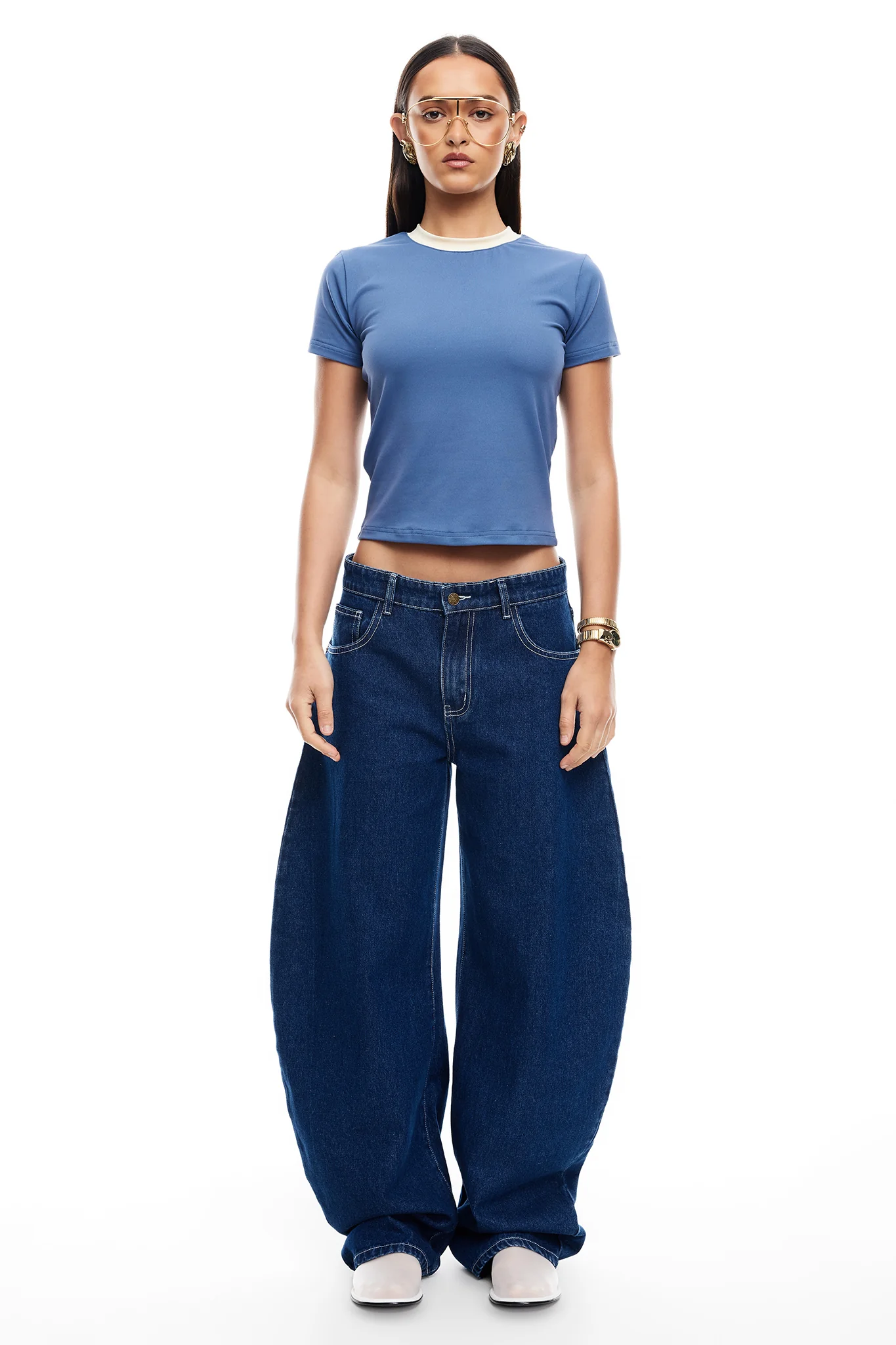 LIONESS Horseshoe Jeans Dark Denim - Ruaus