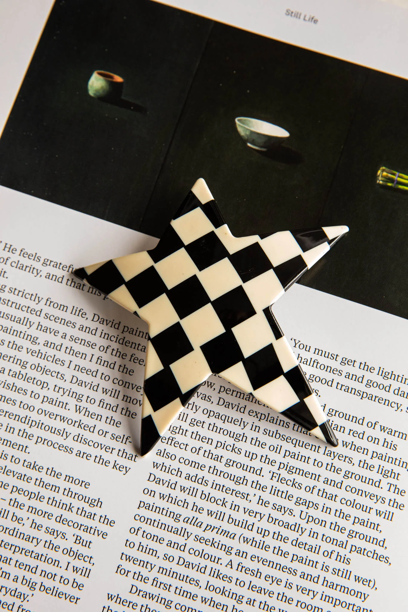 Fan Girl Star Hair Clip Check - Ruaus