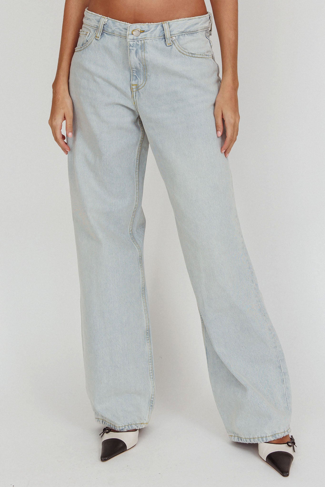 DR DENIM Hill Low Jeans Canyon Pale Worn - Ruaus