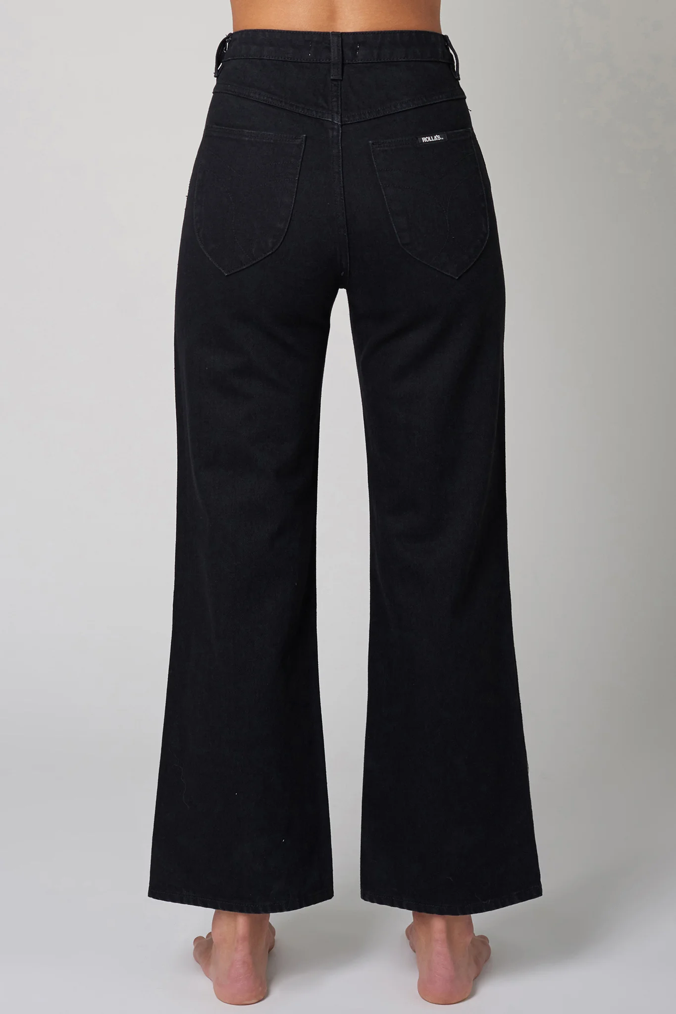 ROLLA'S Heidi Ankle Jeans Rinse Black - Ruaus