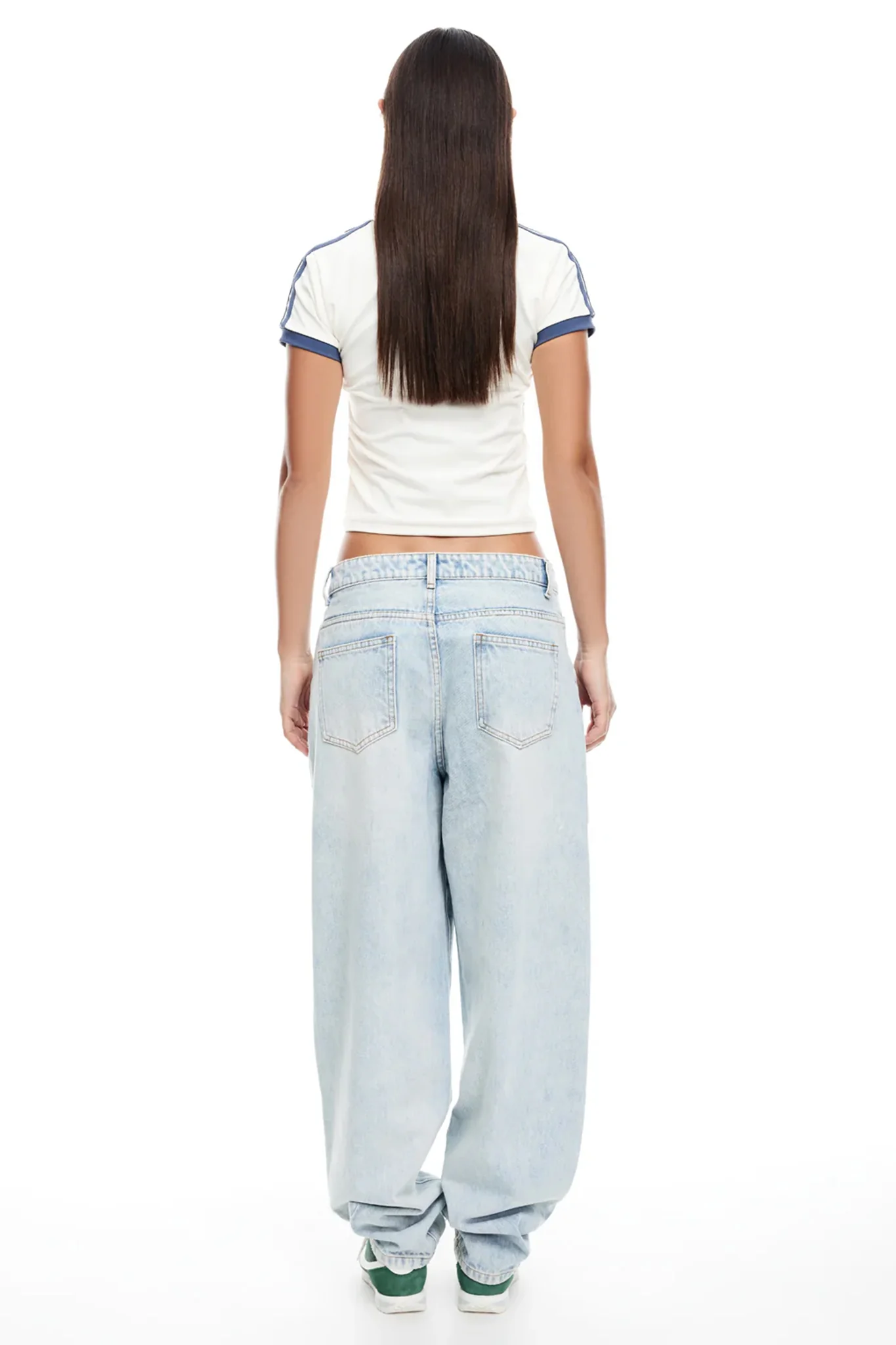 LIONESS On My Way Denim Jeans Light Denim - Ruaus