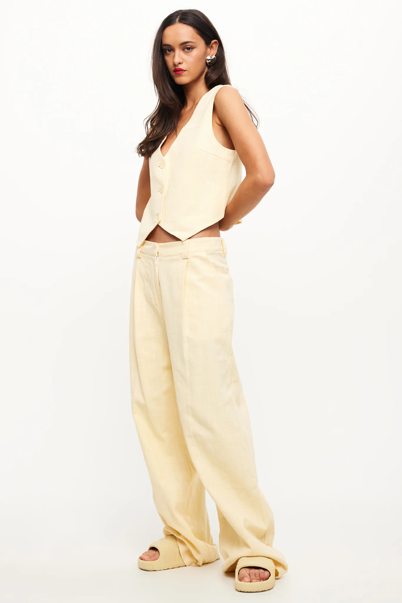 LIONESS Je Suis Pants Butter - Ruaus