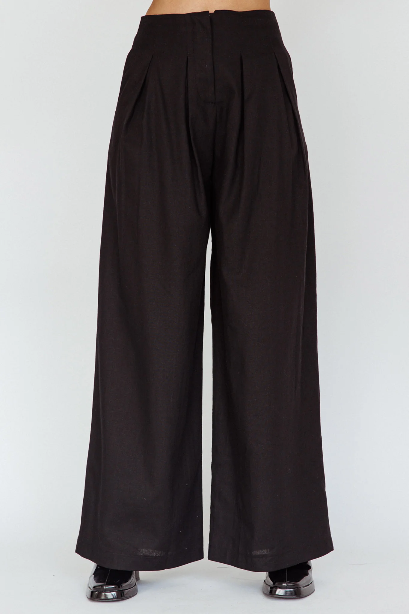 Sloan Side Pocket Trouser Pants Black - Ruaus