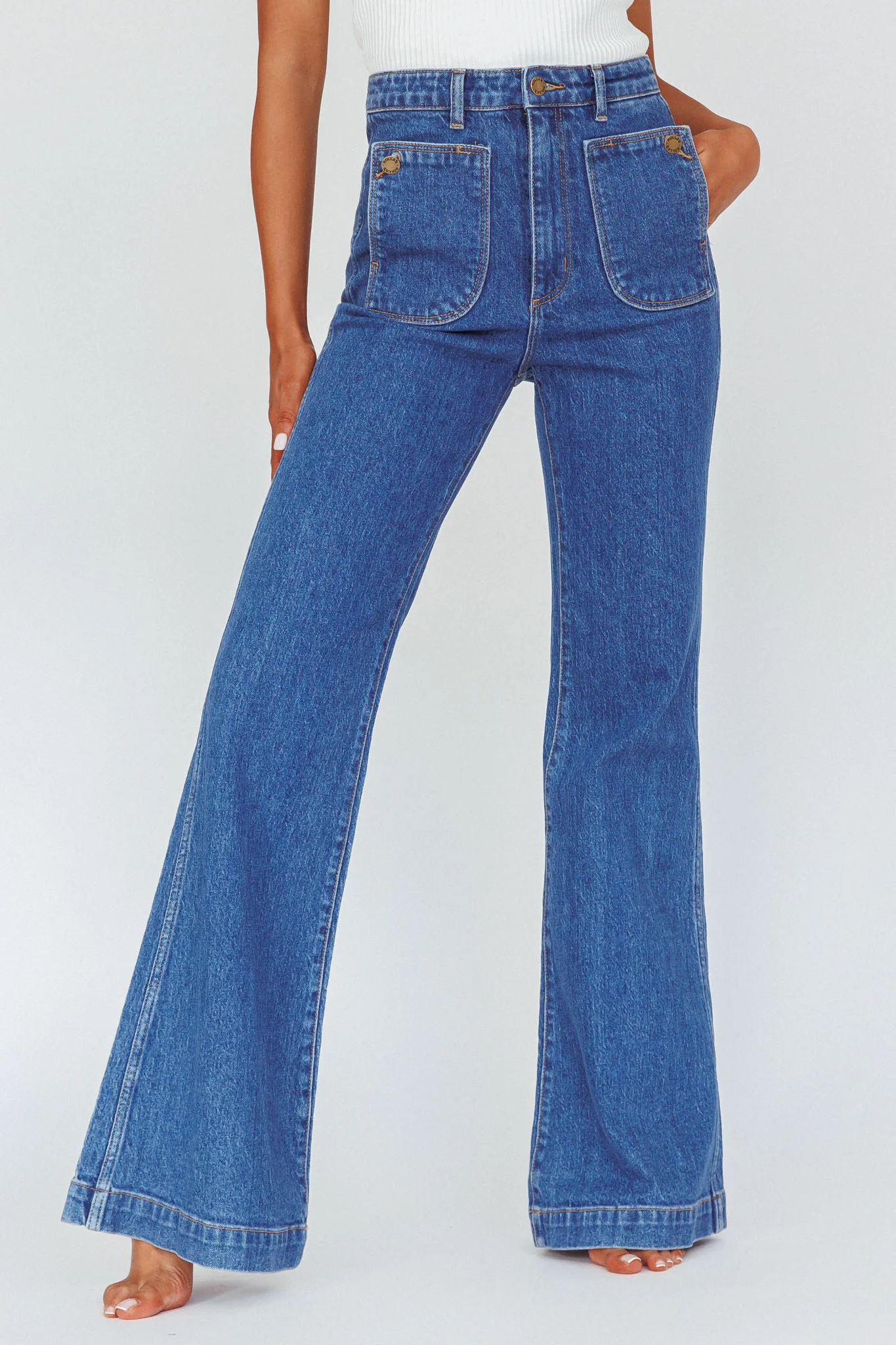 ROLLA'S Eastcoast Flare Charlotte - Ruaus