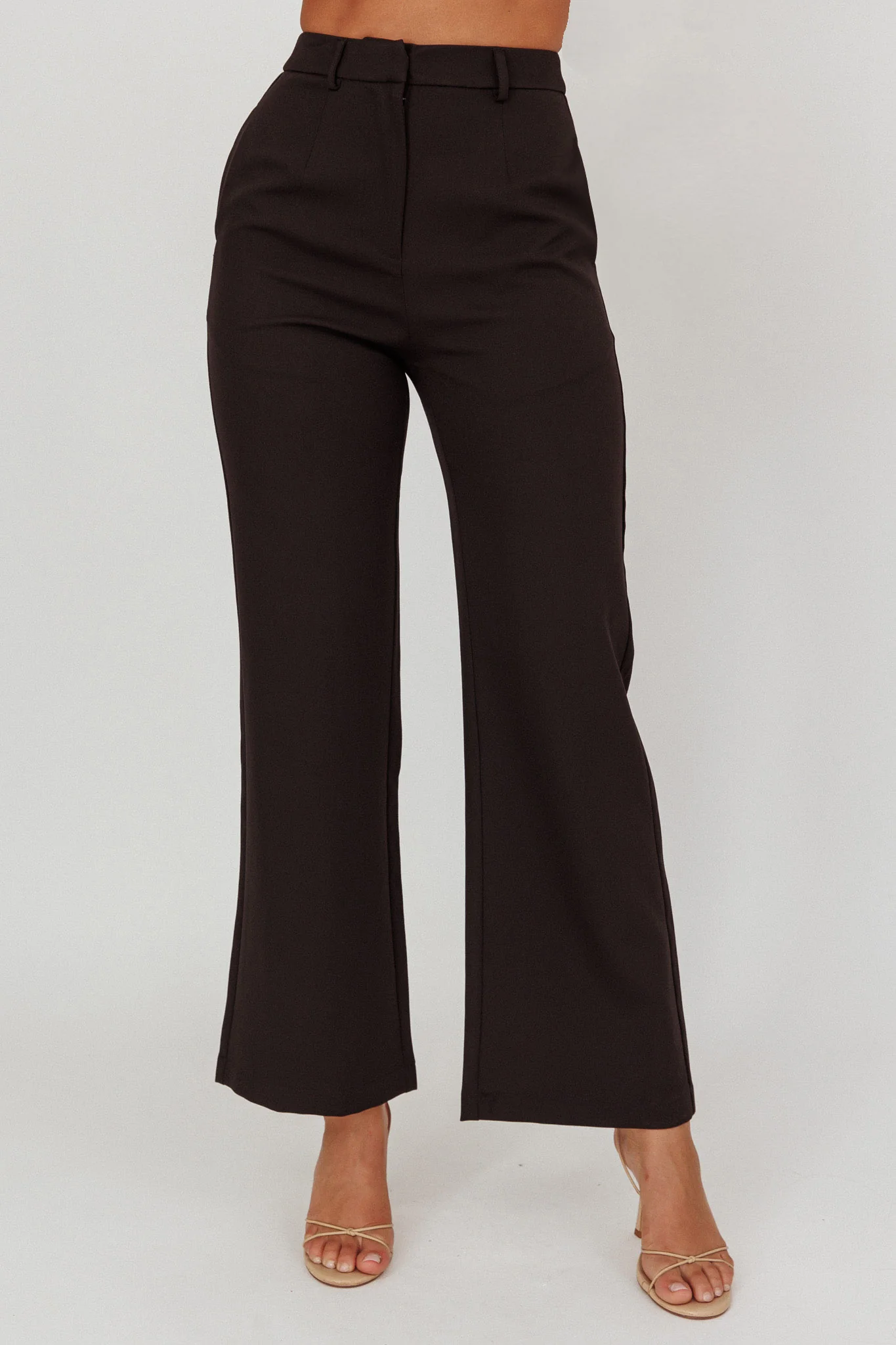 Fair Play High Waist Pants Black - Ruaus