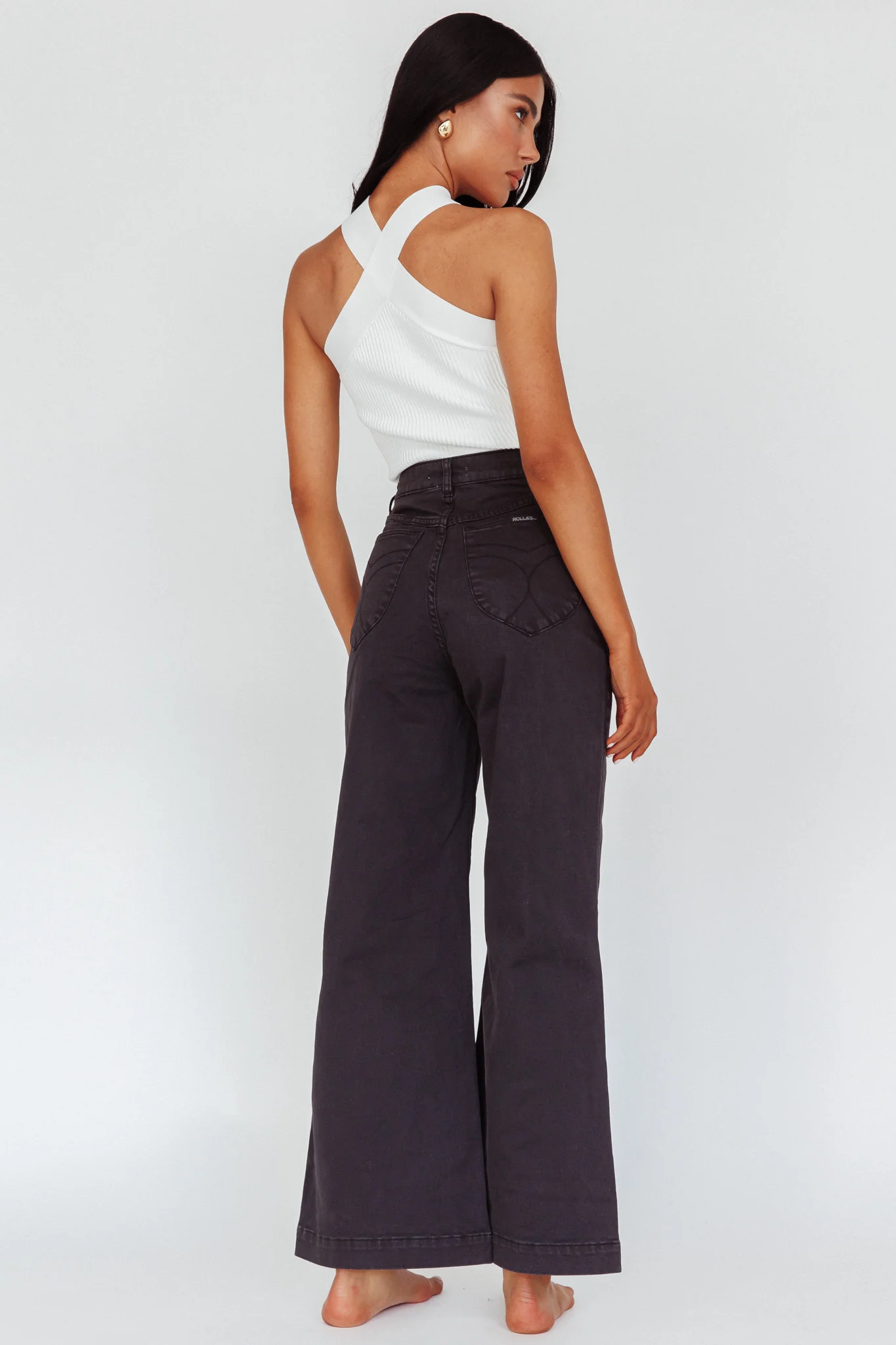 ROLLA'S Sailor Jean Washed Black - Ruaus