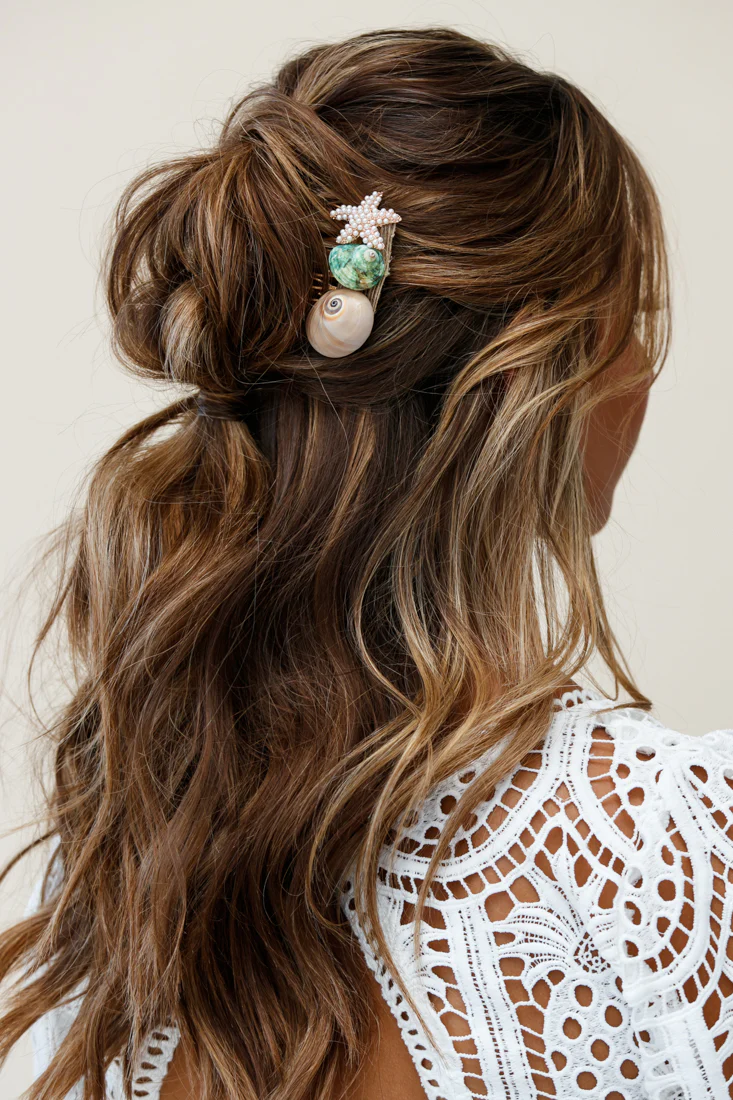 Oceania Shell Hair Comb - Ruaus