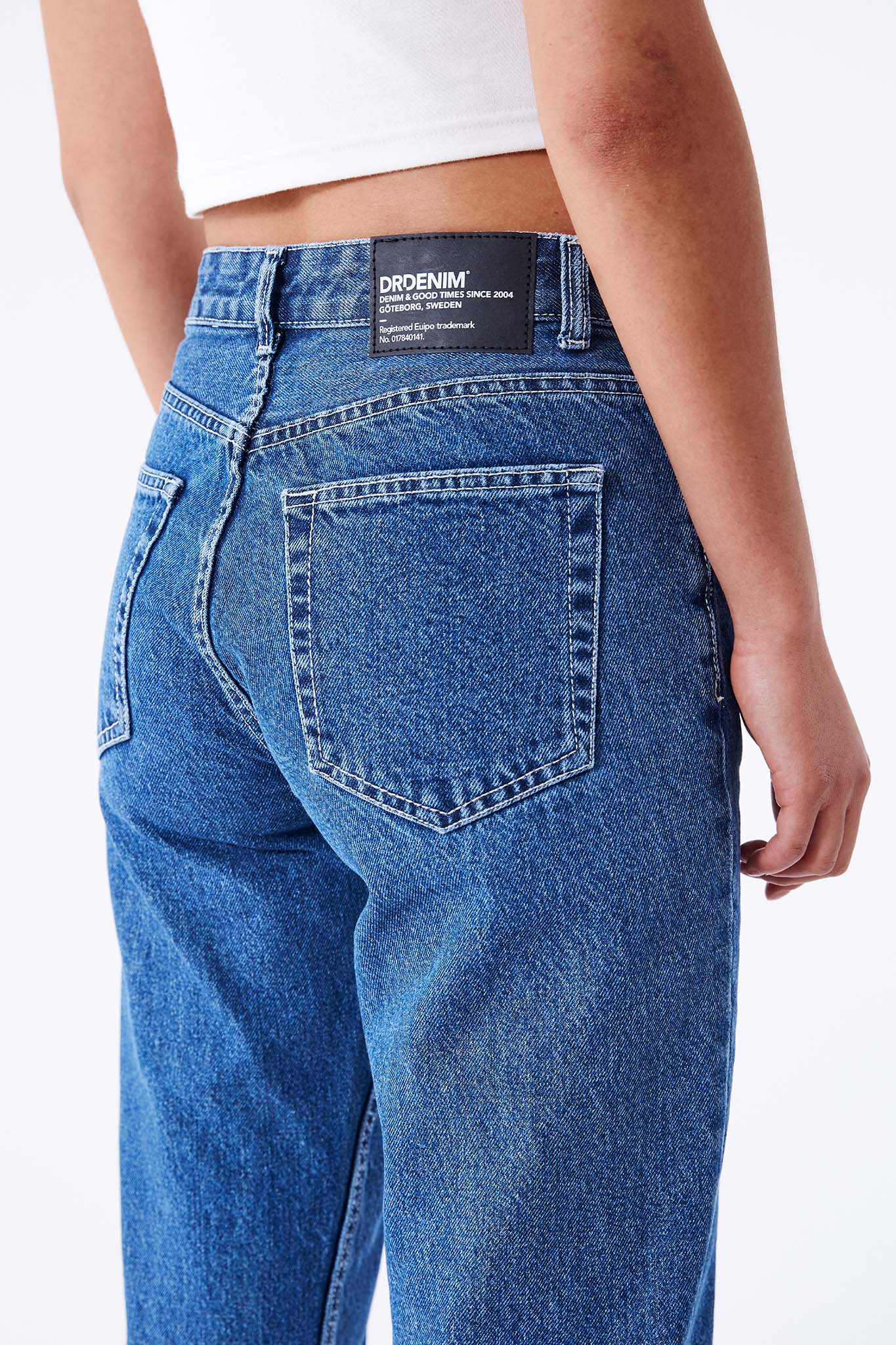 DR DENIM Arch Jeans Pebble Mid Stone - Ruaus