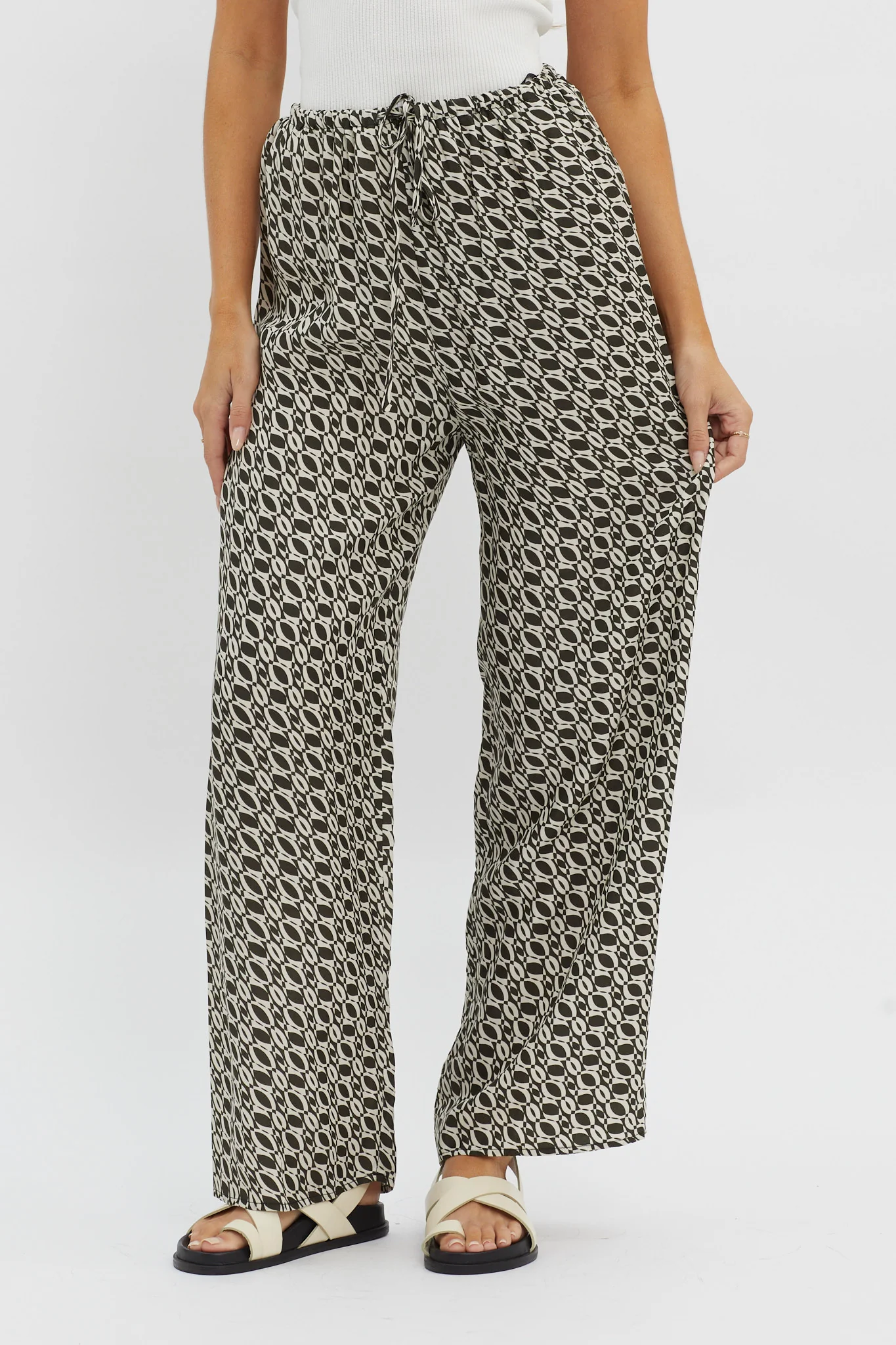 Avenue Drawstring Pants Print Solna - Ruaus