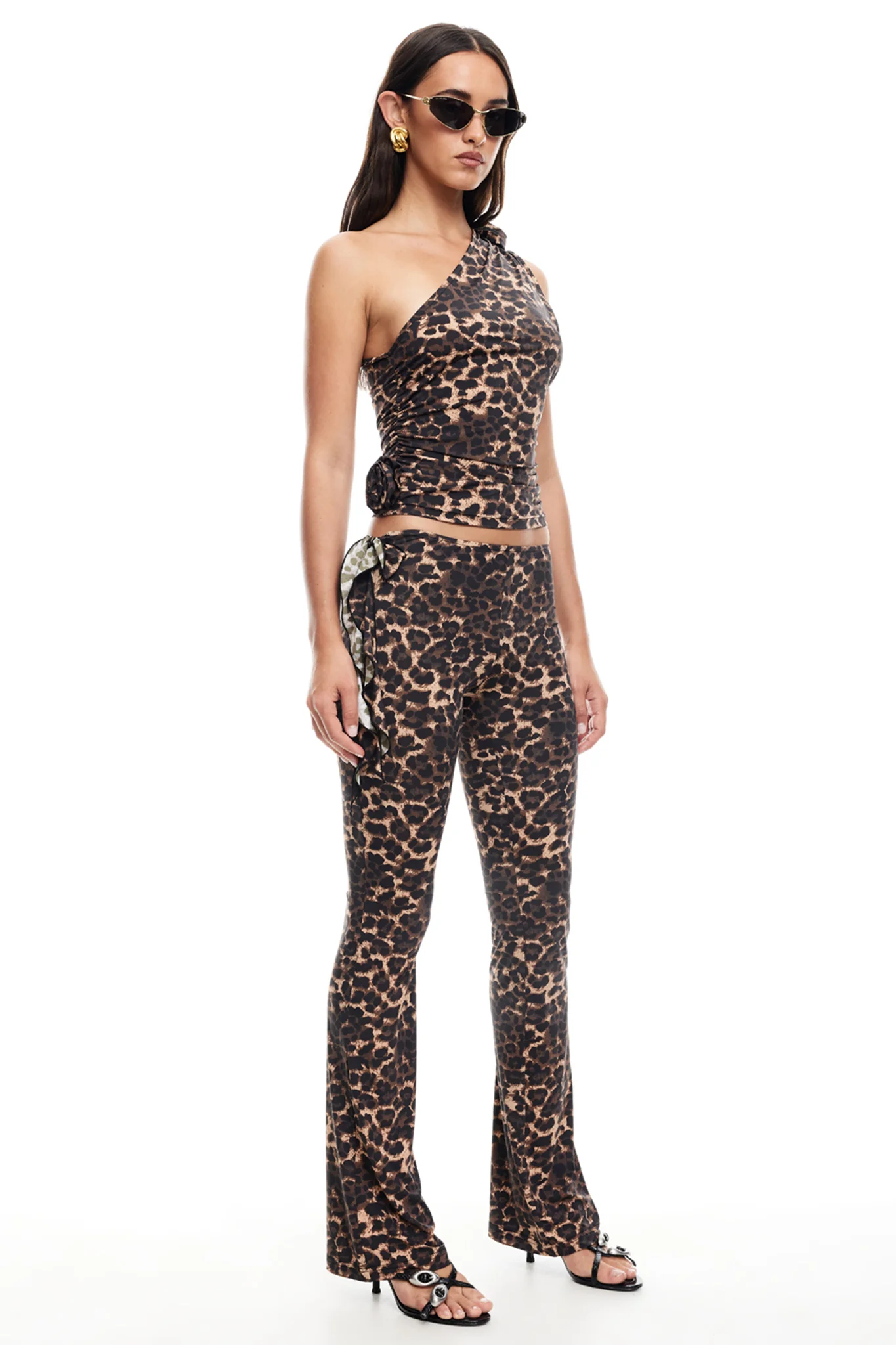 LIONESS Opulence Pants Leopard - Ruaus