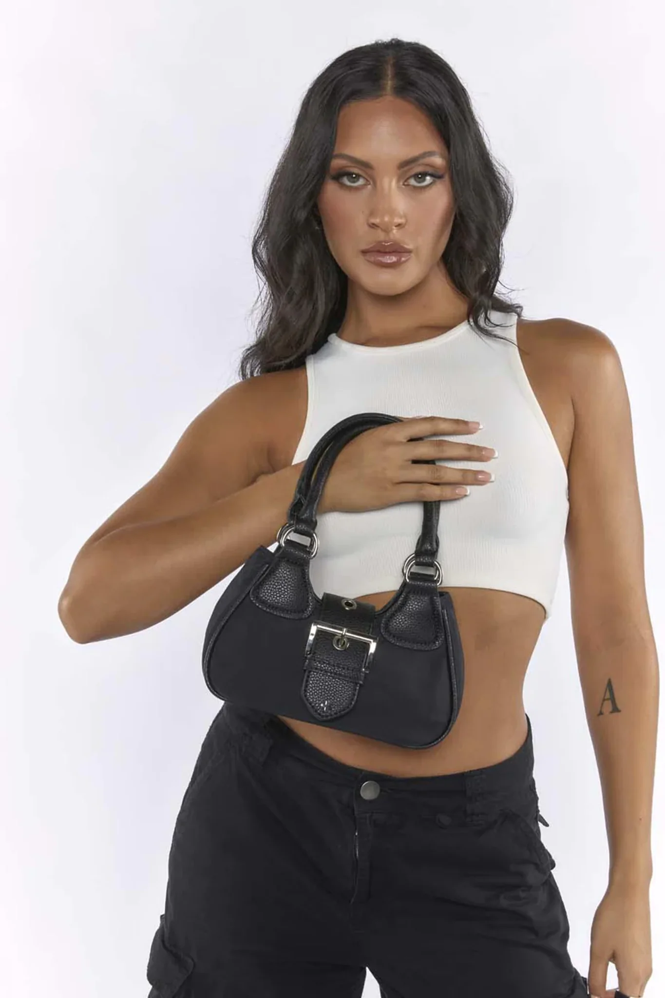 Peta And Jain Wilde Handbag Black - Ruaus