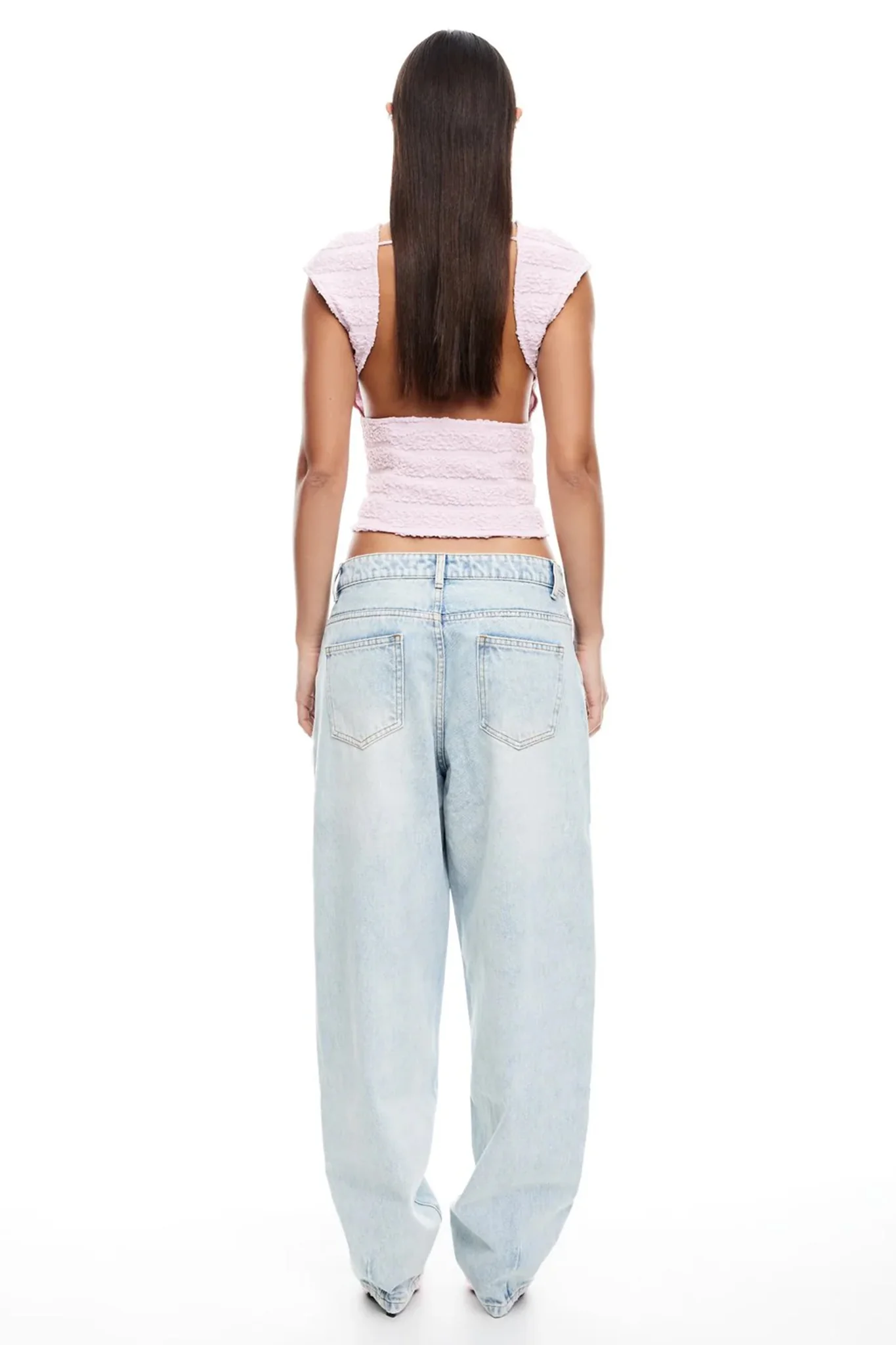 LIONESS Uno Tie Top Blush - Ruaus