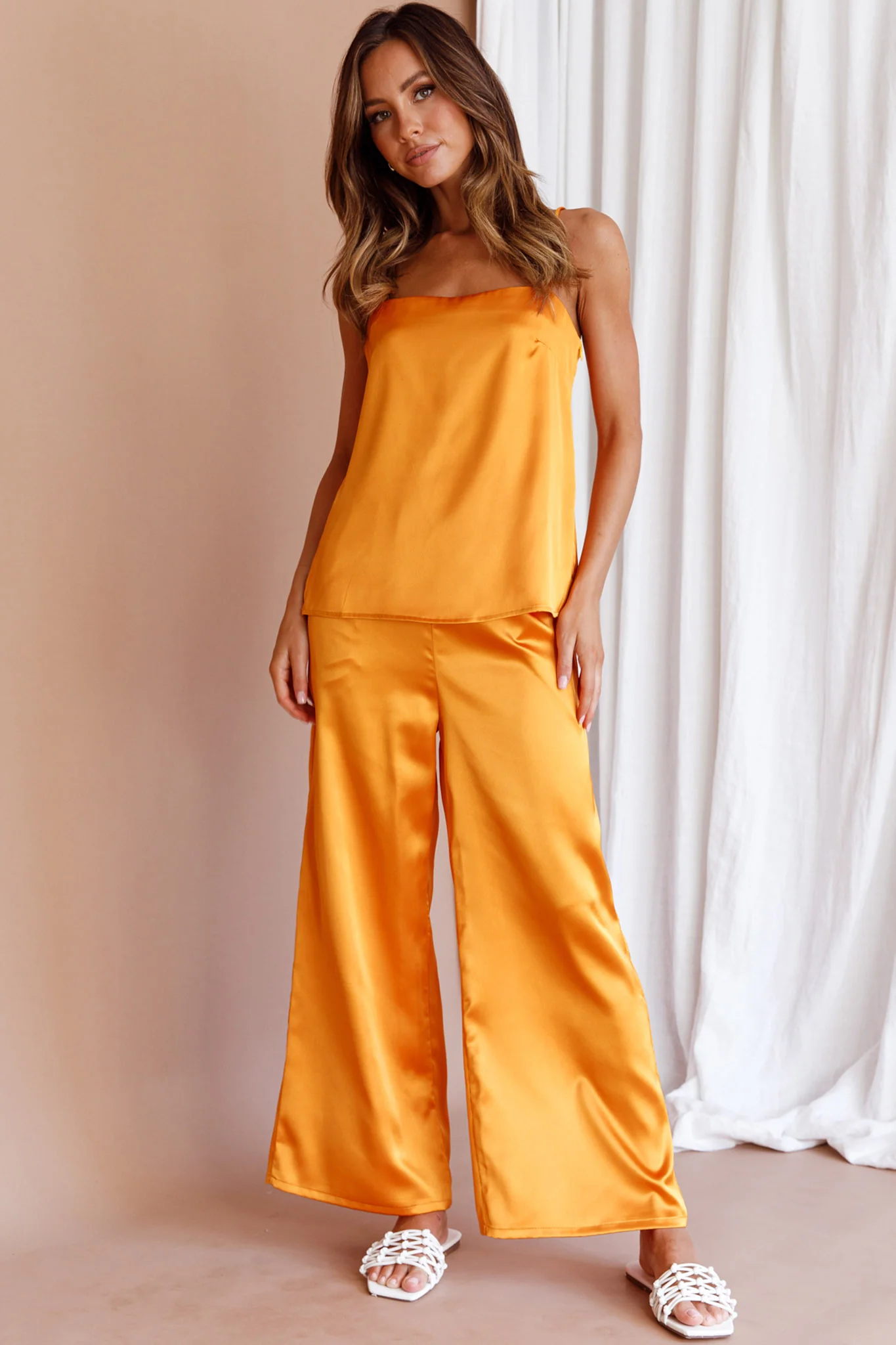 Hotel California Straight Leg Pants Sunset - Ruaus