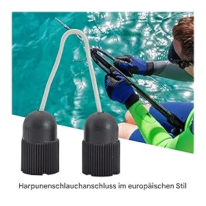 Gewindespeicher, Speerfishing Pole -Adapter