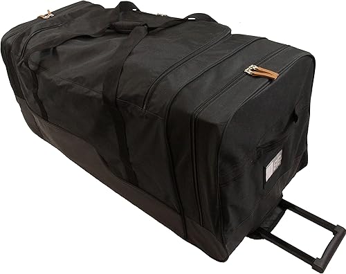 Instrike sehr Grosse 40' Sport Rollen Tasche Revolution Deluxe Mit Teleskopgriff Wheelbag Extra Large besonders für gesamte Hockey Ausrüstung - Ruaus
