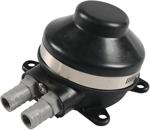 Tragbare Fußbetriebene Wasserpumpe, für Camping, Duschzelt, Badezimmer, mobile Toilette, Wohnmobil, Wohnwagen, Yacht, Outdoor, manuelle Pedalpumpe, schwarz - Ruaus