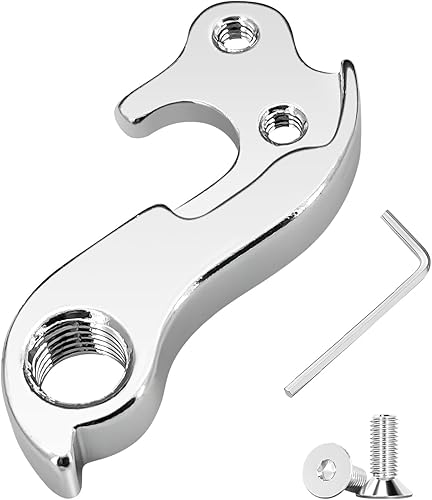 Schaltauge für Cube Fahrrad GH-085 - Fahrrad Schaltauge Fahrrad Heckhaken, Schaltauge Hinten für Fahrräder, Derailleur Hanger, Fahrradaufhängung Schalthaken mit 2 M4 Schrauben, Ersatz für MTB/Rennrad - Ruaus