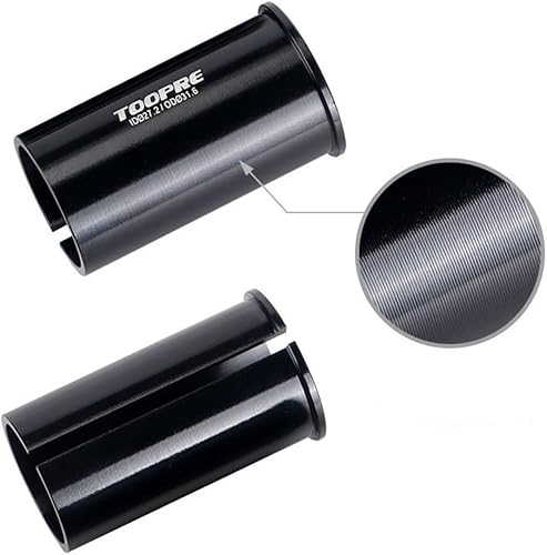 Fahrradsattelstütze Shim, 60mm Sattelstützen Reduzierhülsen Rohradapter Fahrrad Adaper für MTB BMX Mountainbike Rennrad E-Bike - Ruaus