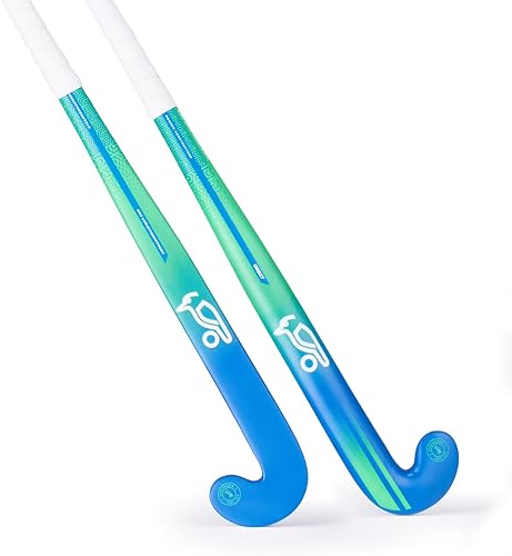 Kookaburra Unisex Jugend Orbit Junior Hockeyschläger, grün/blau, 30' Light - Ruaus