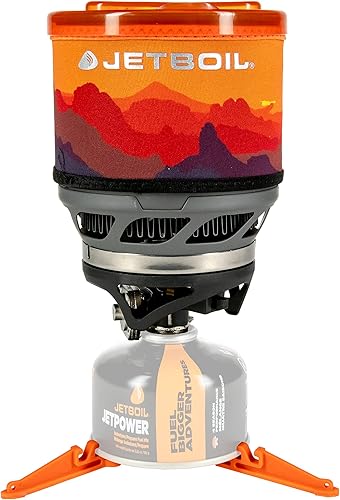 Jetboil MiniMo Camping- und Rucksackkochsystem mit einstellbarer Wärmekontrolle - Ruaus