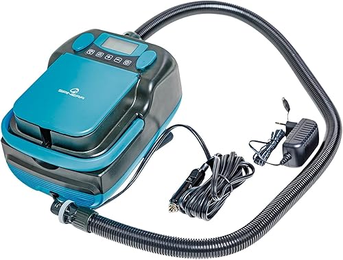 SPINERA High Pressure 12V SUP Pumpe/Stand Up Paddelboard Pumpe, SUP Luftpumpe, 16 PSI - Ruaus