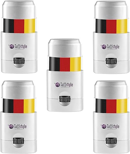 Taffstyle Schminkstift Set Deutschland Fan Schminke Deutsche Flagge Fanartikel - Ruaus