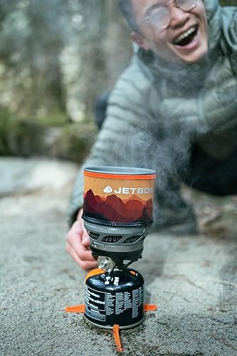 Jetboil MiniMo Camping- und Rucksackkochsystem mit einstellbarer Wärmekontrolle - Ruaus
