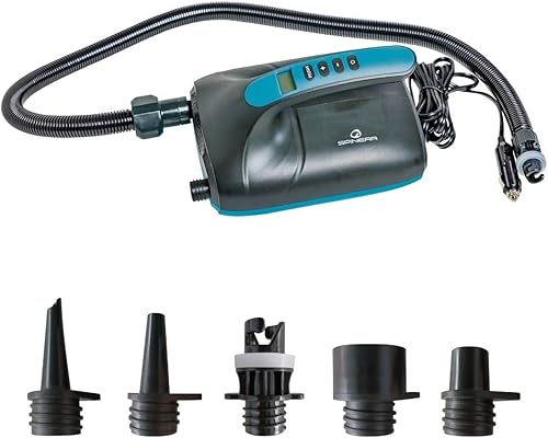 SPINERA High Pressure 12V SUP Pumpe/Stand Up Paddelboard Pumpe, SUP Luftpumpe, 20 PSI - Ruaus