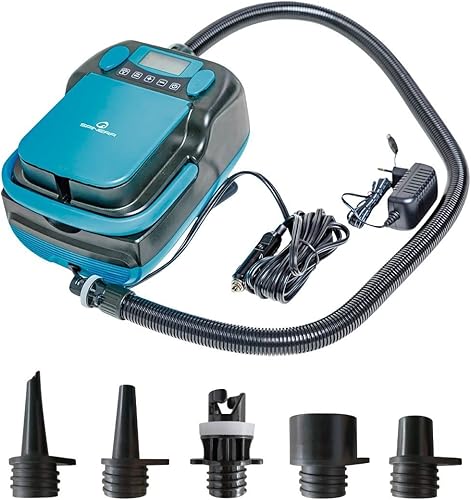 SPINERA High Pressure 12V SUP Pumpe/Stand Up Paddelboard Pumpe, SUP Luftpumpe, 16 PSI - Ruaus