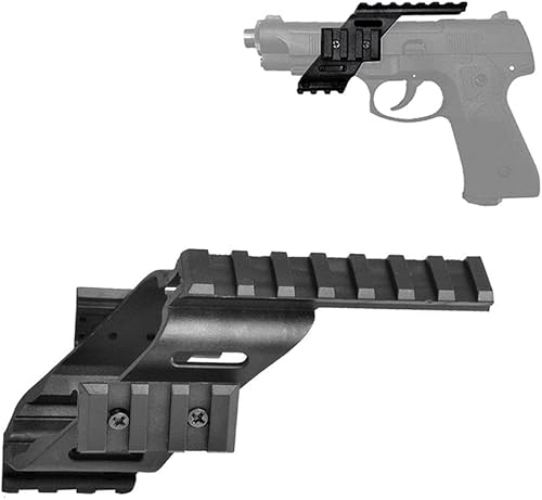 Haowenzhen 2021 Universal Tactical Pistol Scope Sight Polymer Light Weight Mount with 7/8' Weaver & Picatinny for G17 5.56 for s&w/1911/Walther p22/HKp30/SD9VE 9mm - Ruaus