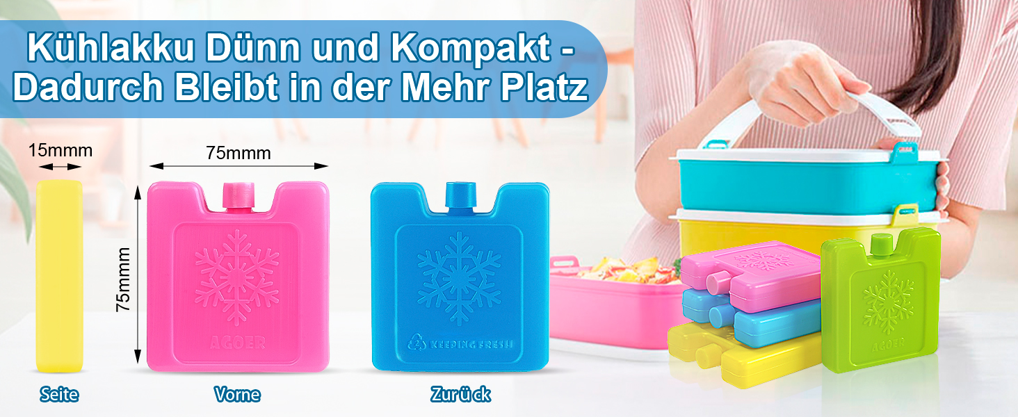 Kühlpack für Brotdose