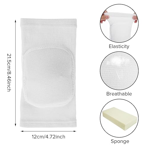 Sibba Kompressions Ellbogenschützer Armbandage Unterstützung Fitness Arm Knieschützer Volleyball Basketball Atmungsaktive Ellenbogenbandagen für Kinder, Männer und Frauen - Ruaus