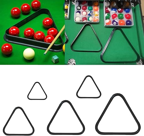 Billard Triangle Frame Triangle Pool Rack Pool Table Holder Table Balls Frame Tripod Frame Billard Holder - Ruaus