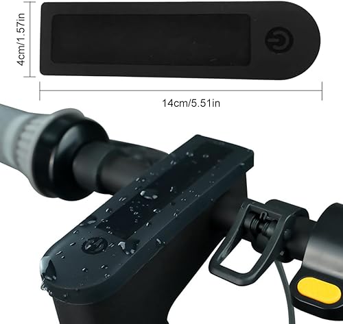 JTKREW Regenabdeckung und Silikonhülle für LED-Anzeige des Scooter Dashboards - Zubehör für Xiaomi/M365/Pro Elektroroller - Ruaus