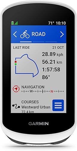 Garmin Edge Explore 2, 3-inch Bike Computer & Garmin Speed Sensor 2 & Cadence Sensor 2 - Ruaus