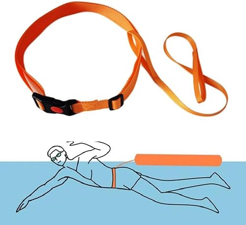 Schwimmtrainingsgürtel, Widerstandsbänder für Schwimmschnur, Schwimmgürtel, Schwimmgurte, Kordelbänder für aufblasbare Schwimmboje - Ruaus