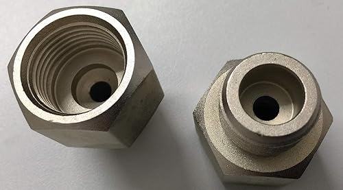 HTD Gewindeadapter Druckluft G 5/8' Innengewinde - Edelgas W 21.8 Aussengewinde - Ruaus