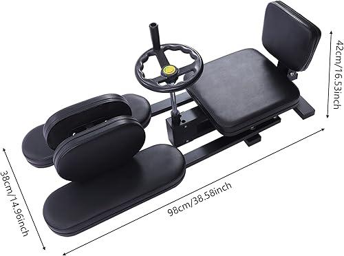 Begoniape Leg Stretcher Stretching Machine Beinspreizer Spagattrainer Beindehnungstrainer Flexibilität Dehnen Beine Fitnessgeräte 180-Grad-Streckung - Ruaus