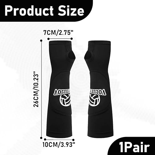 Volleyball Armschoner,Armschoner Volleyball Damen,Armsleeves Volleyball,Armschoner Volleyball,Volleyball Zubehör,Unterarmschutz,Armschoner Volleyball Kinder,Armschoner,für Volleyball Sport - Ruaus