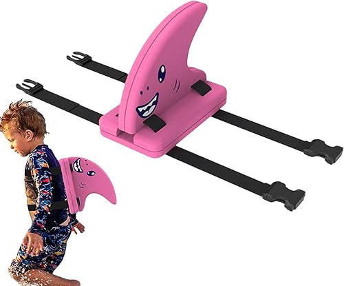 Haifischflosse Schwimmhilfe Kinder, Schwimmgürtel Für Kinder, Schwimmtrainer, Shark Fin Swimming, Tragbare Schwimmausrüstung Mit Verstellbarem Gürtel, Sicheres Schwimmen - Ruaus