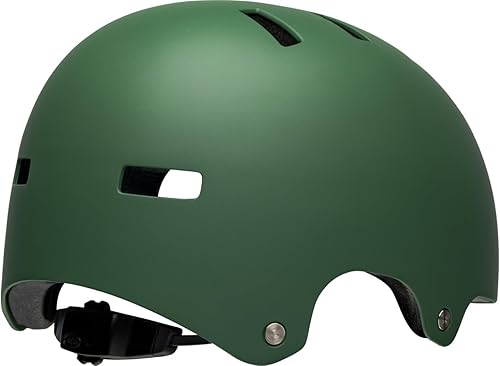 Bell Local BMX Dirt Fahrrad Helm matt grün 2025 - Ruaus