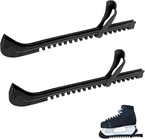 Schlittschuhschutz,Schlittschuhschützer,Eishockey Kufenschoner,Sport Hockey Blade Guards,Schutzbezug für Schlittschuhe,Schlittschuh-Schutzvorrichtungen,Universal Kufenschoner Schlittschuhe,1 Paar - Ruaus