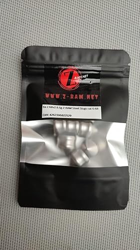 6X Z.68v2 8.5g Z-RAM Steel Balls Cal 0.68 TCP FSC T8.1 T9.1 HDS68 HDR68 VKS - Ruaus
