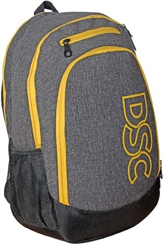 DSC Unisex – Erwachsene 1501220 Kit Tasche, Grau/Gelb, Einheitsgröße - Ruaus